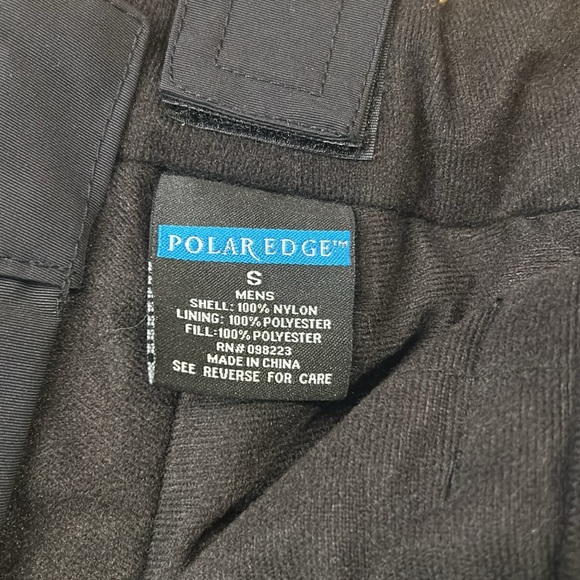 Polar Edge Men’s Snow Ski Snowboarding Pants Black Size Small - Picture 2 of 9